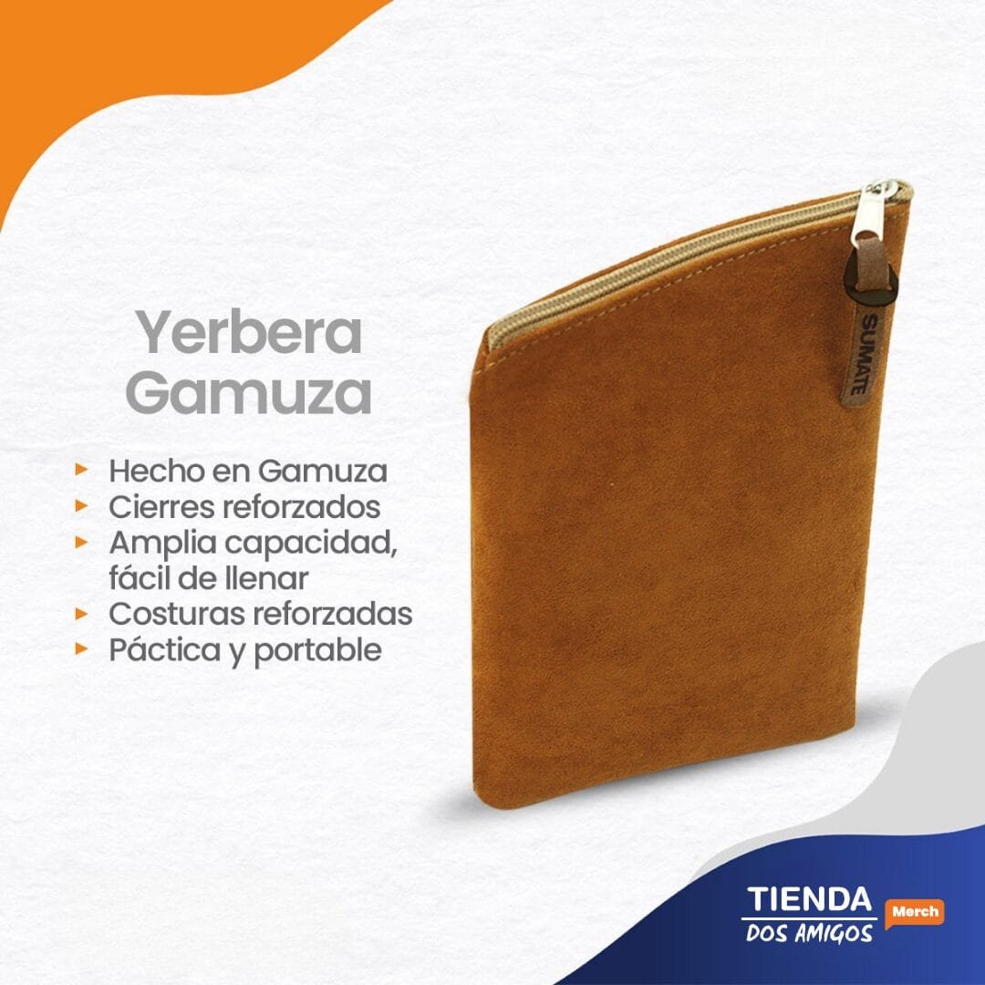 Set estuches yerbera y azucarera gamuza