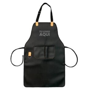 Delantal ecocuero liso