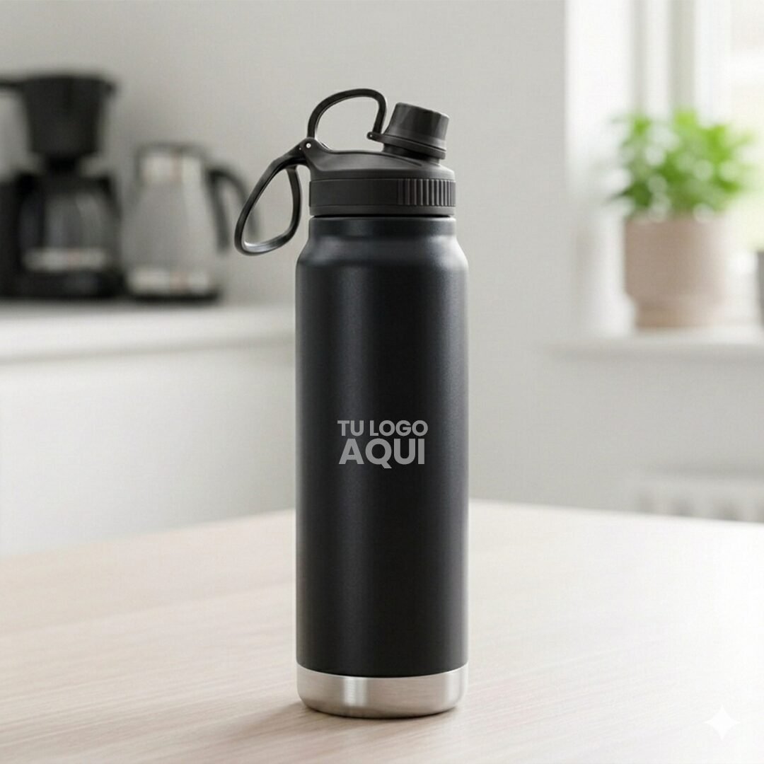 Botella térmica 800ml tapa a rosca
