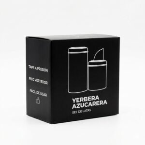 Packaging set latas